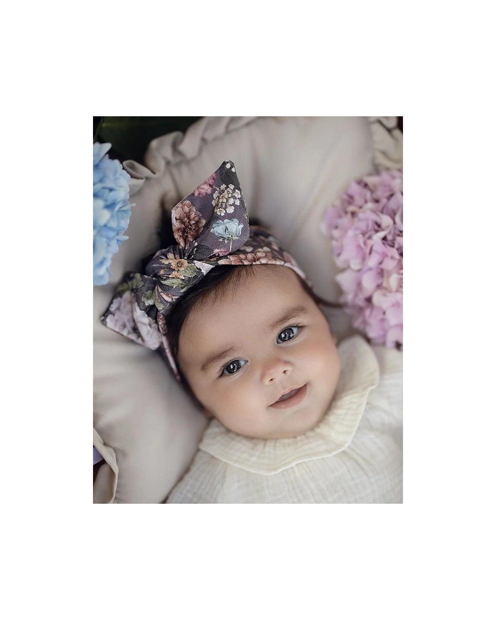 UL\u0026KA Fascia per capelli - Gardenia - 100% Cotone Organico unisex (bambini)